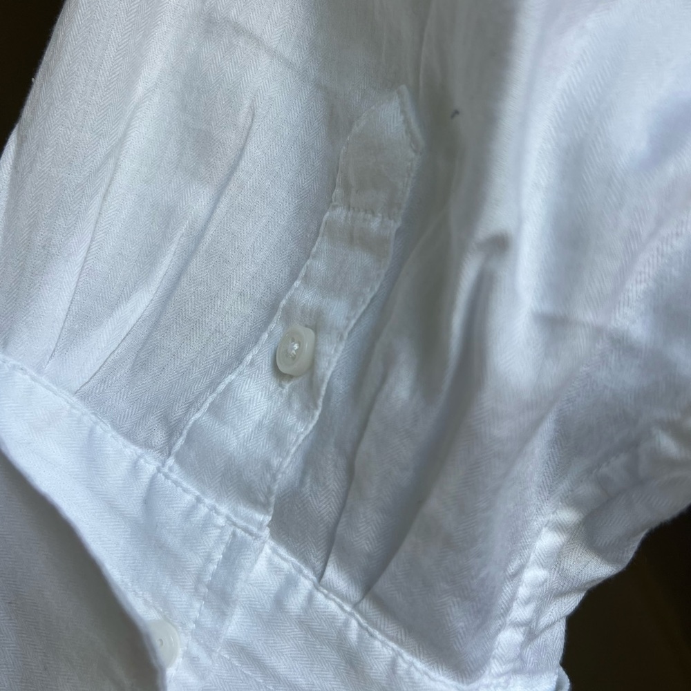 J. Crew Women's Crisp White Button-Down Shirt - Picture 4 of 5